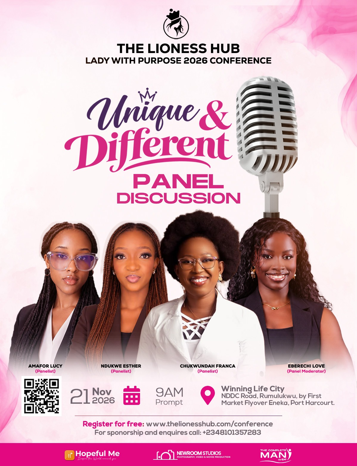 Meet Our Panelists for the 2026 Lioness Hub Conference 🎙️