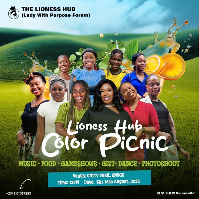 LIONESS HUB ENUGU COLOUR PICNIC 